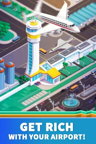 Screenshot 2: Idle Airport Tycoon - Planes
