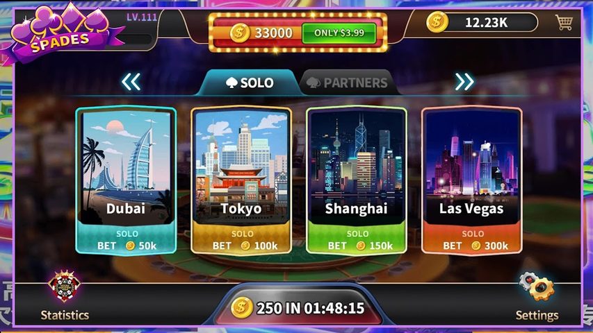 Screenshot 1: Spades - spades offline games