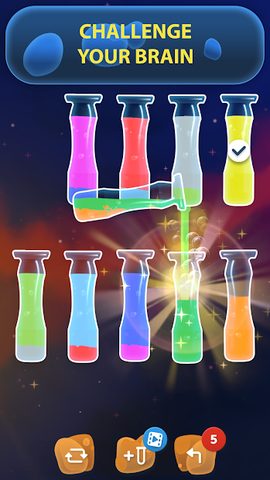 Screenshot 2: Water Sort Puzzle Color Game