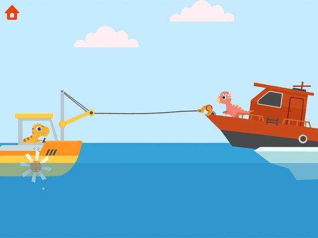 Screenshot 17: Dinosaur Patrol Boat: for kids