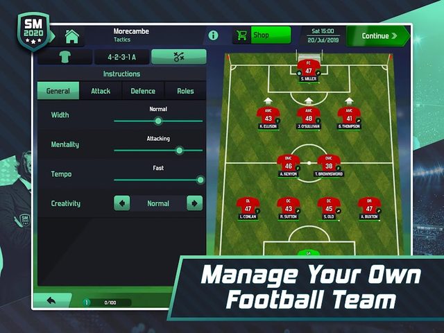 Screenshot 8: Soccer Manager 2020 - Football Management Game
