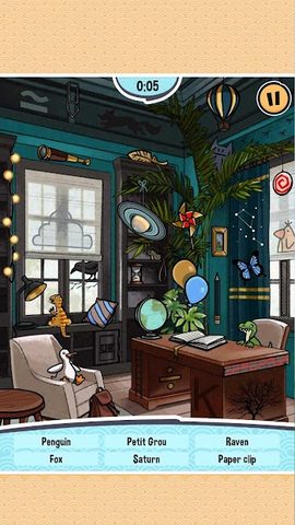 Screenshot 5: Pingouin&Raptor: Hidden Object
