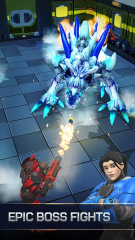 Screenshot 4: Spacero: Sci-Fi Hero Shooter