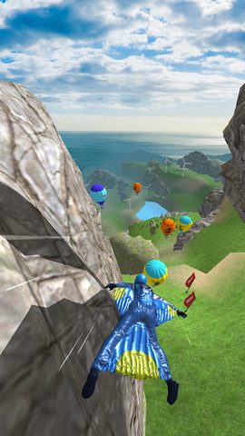 Screenshot 4: Base Jump Wing Suit Flying