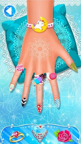 Screenshot 4: Nail Salon Games for Girls