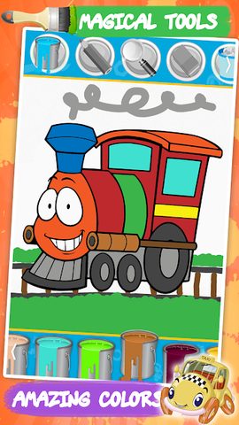 Screenshot 3: Cars Coloring Book Sparkles