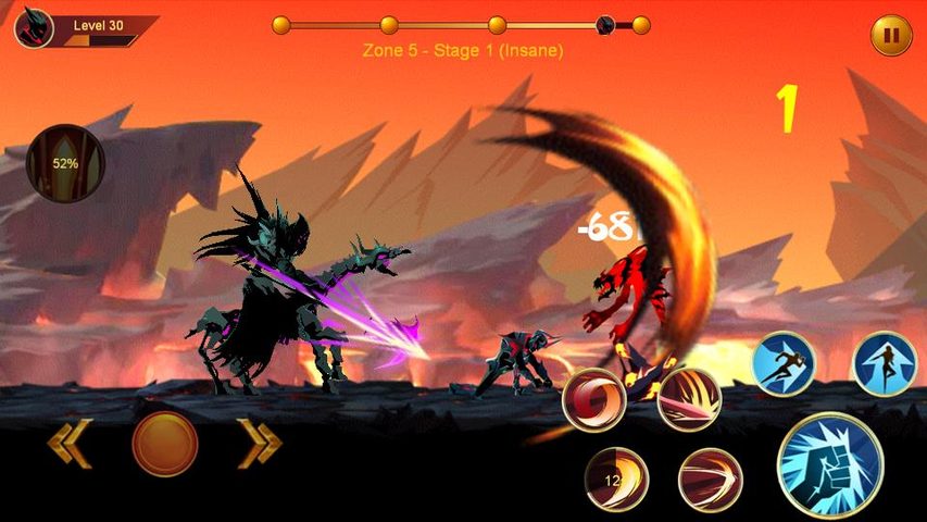 Screenshot 1: Shadow fighter 2: Ninja games