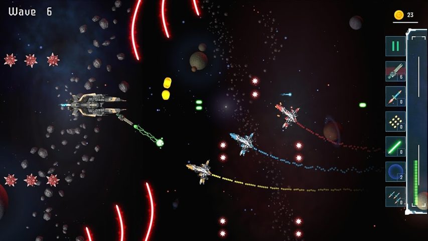 Screenshot 3: Galactic War - Space Shooter
