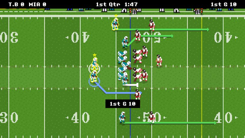 Screenshot 1: Retro Bowl