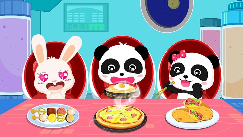 Screenshot 5: Little Panda's Space Kitchen