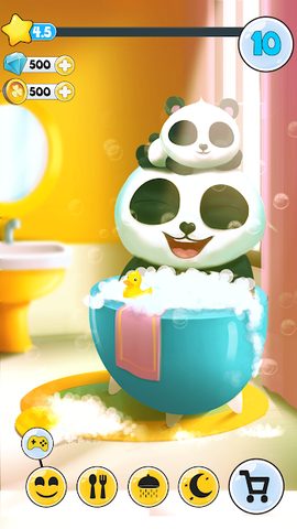 Screenshot 20: Pu cute panda bears pet game