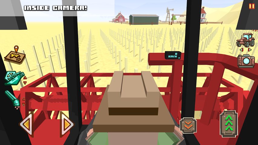 Screenshot 3: Blocky Farm Racing & Simulator