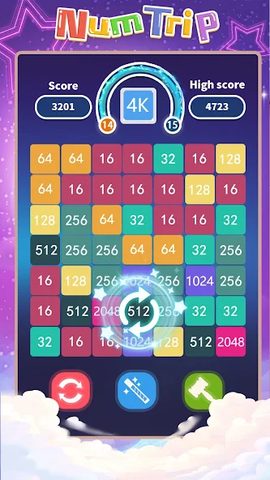 Screenshot 12: NumTrip:Merge Numbers & Block