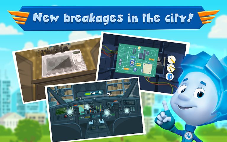 Screenshot 14: The Fixies: Helicopter Games!