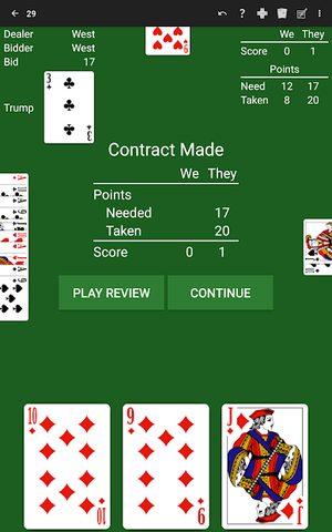 Screenshot 16: 29 Card Game by NeuralPlay
