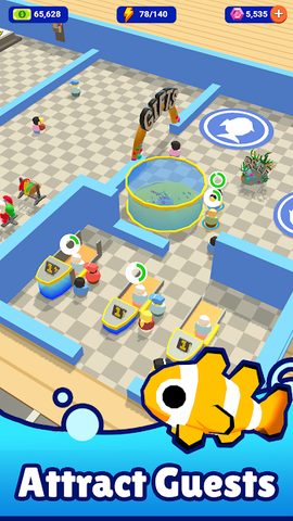 Screenshot 2: Idle Aquarium