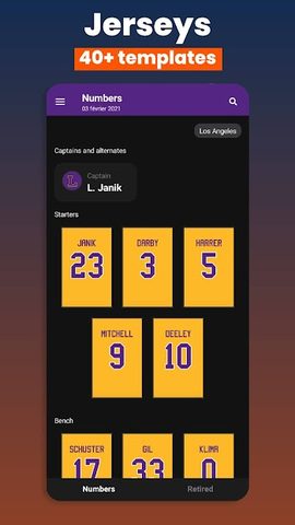 Screenshot 3: Basketball Legacy Manager 22 - Franchise mode