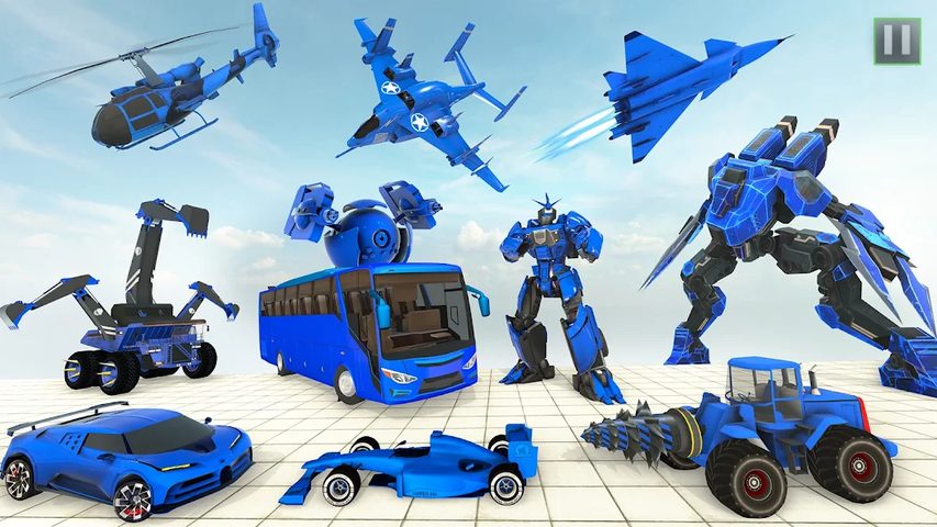 Screenshot 20: Bus Robot Car Game: Robot Game