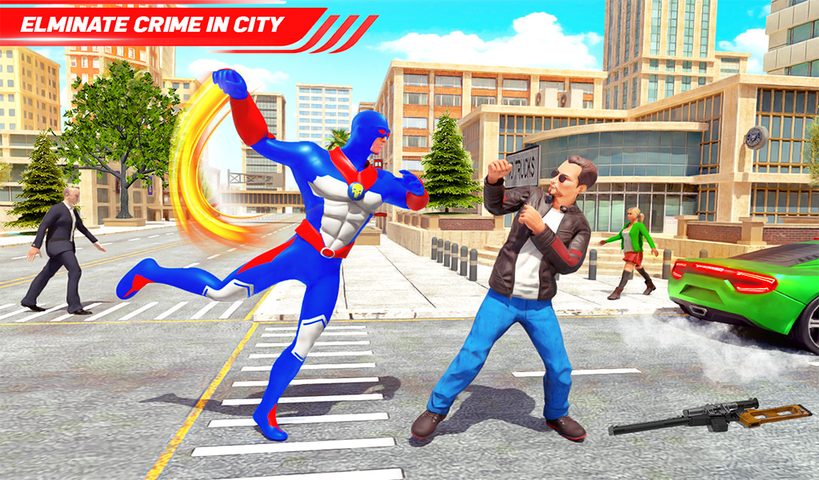 Screenshot 12: Rope Robot Hero Superhero Game