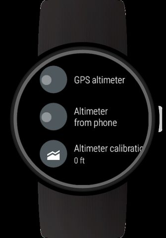 Screenshot 13: Altimeter for Wear OS (Android Wear)