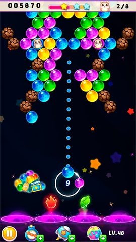 Screenshot 1: Bubble Shooter