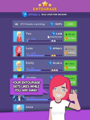 Screenshot 5: Idle Tuber Empire