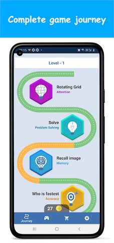Screenshot 2: Brain Games- Impulse Brain training & Mind puzzles