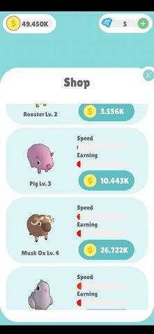 Screenshot 5: Cute Farm: Merge Tycoon