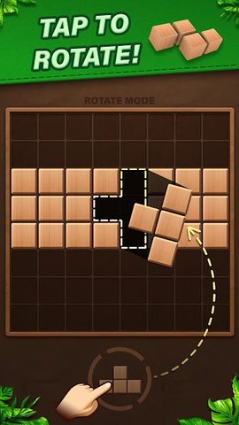 Screenshot 1: Fill Wooden Block 8x8: Wood Block Puzzle Classic