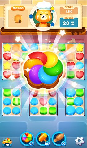 Screenshot 11: Sweet Cookie : Match3 puzzle in wonderland
