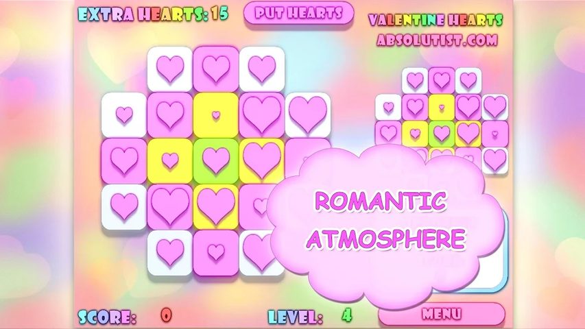 Screenshot 21: Valentine Hearts Collapse Game