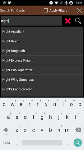 Screenshot 13: Database for Yugioh Cards