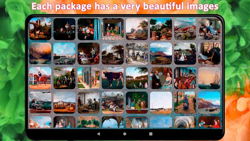 Screenshot 16: 19th Century Paintings Puzzle