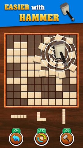 Screenshot 3: Woody Extreme: Wood Block Puzzle Games for free