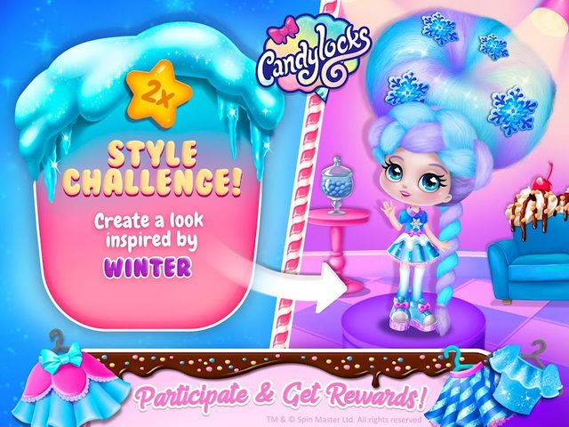 Screenshot 24: Candylocks Hair Salon - Style Cotton Candy Hair