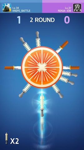 Screenshot 1: Knife Battle