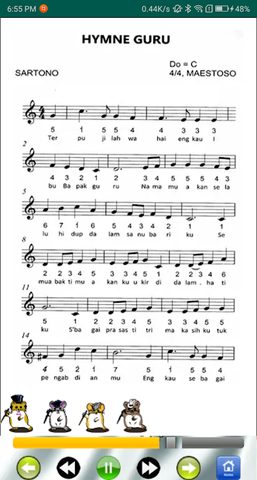 Screenshot 9: lagu wajib nasional