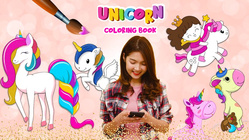 Screenshot 24: Unicorn Coloring Book & Unicorn Games for Girls