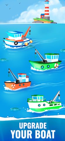 Screenshot 3: Fish idle: Fishing tycoon