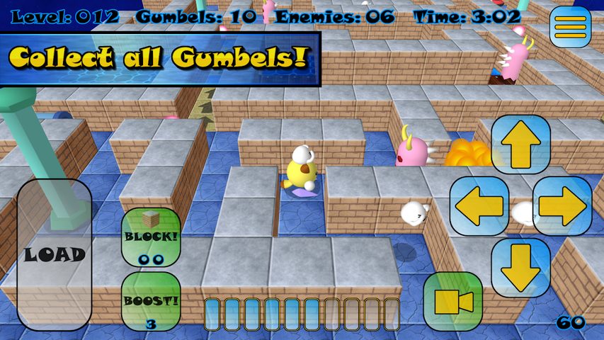 Screenshot 9: Gumbelmon: 3D Labyrinth Classic Arcade Maze Run