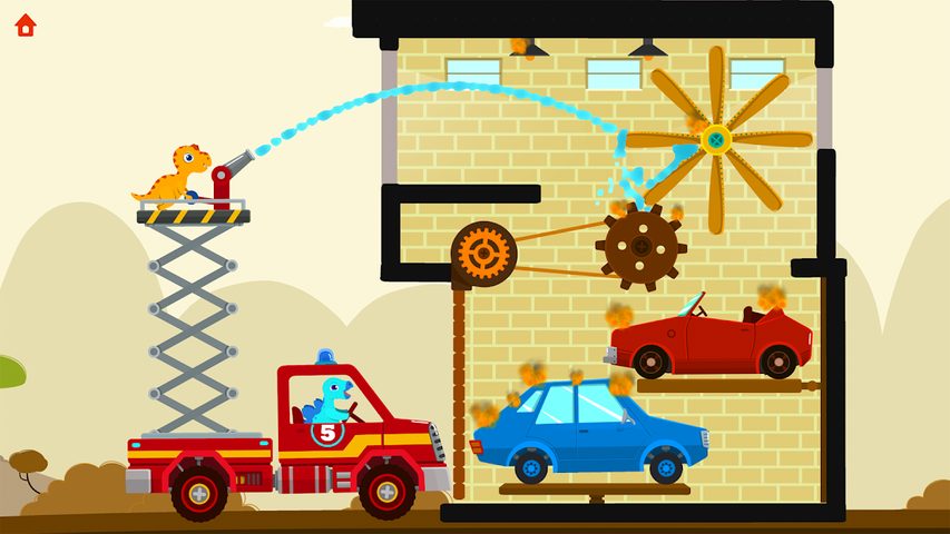 Screenshot 1: Fire Truck Rescue - for Kids
