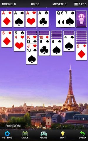 Screenshot 2: Solitaire!