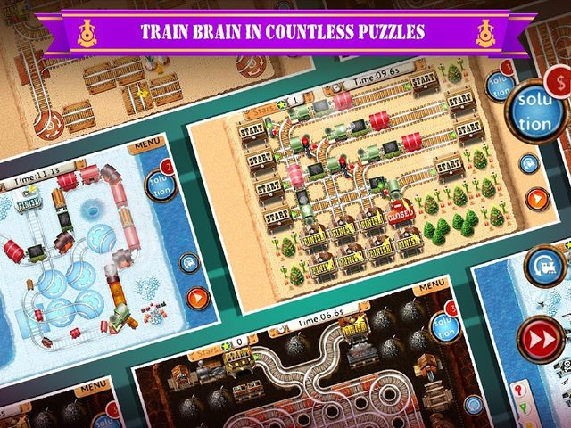 Screenshot 7: Rail Maze 2 : Train puzzler