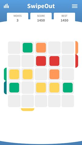 Screenshot 2: SwipeOut · The Addictive Swipe