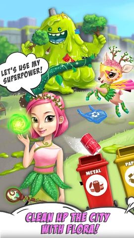 Screenshot 6: Power Girls Super City - Superhero Salon & Pets