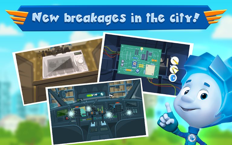 Screenshot 8: The Fixies: Helicopter Games!
