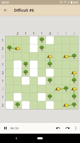 Screenshot 6: Trees and Tents Puzzle