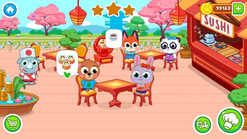 Screenshot 3: Sushi bar