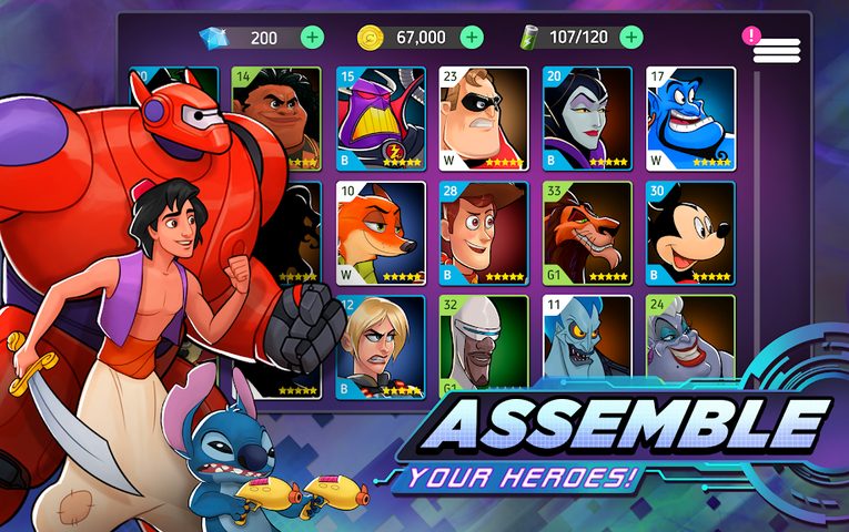 Screenshot 2: Disney Heroes: Battle Mode