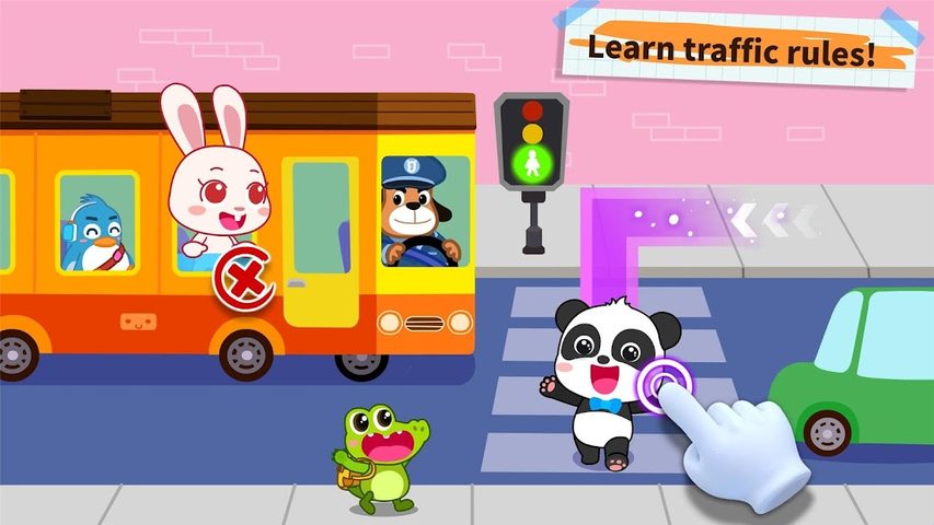 Screenshot 4: Baby Panda's Safety & Habits